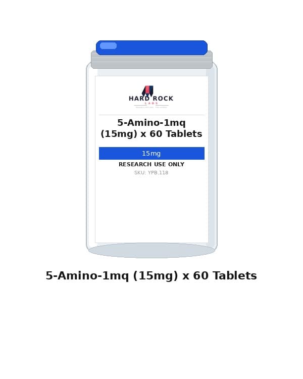 5-Amino-1mq (15mg) x 60 Tablets