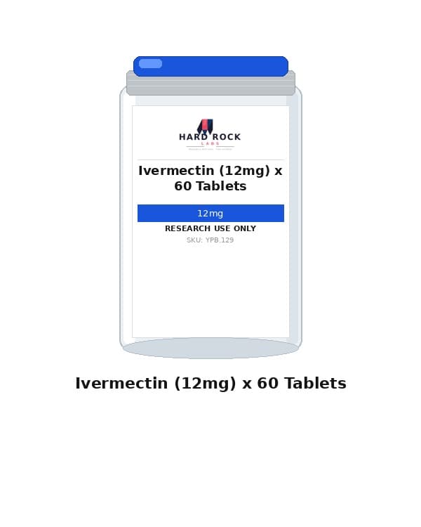 Ivermectin (12mg) x 60 Tablets