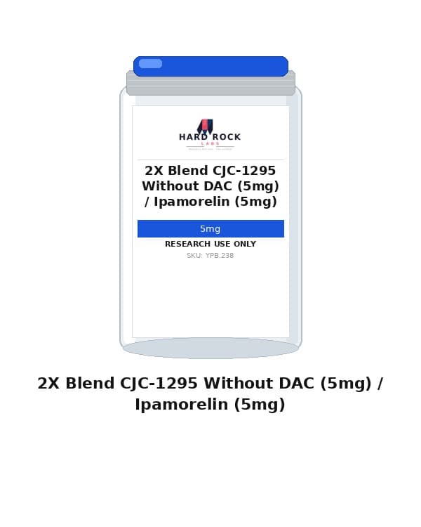 2X Blend CJC-1295 Without DAC (5mg) / Ipamorelin (5mg)